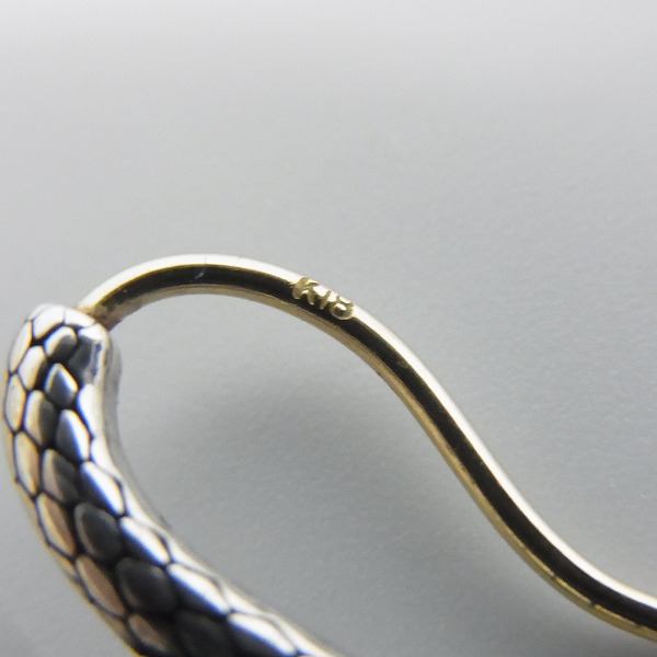 Justin Davis/ジャスティンデイビス COBRA Earring/コブラピアス 