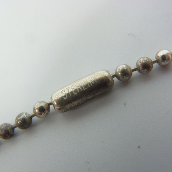 実際に弊社で買取させて頂いたSTANLEY GUESS/スタンリーゲス パッチスカルペンダント/ネックレスの画像 5枚目