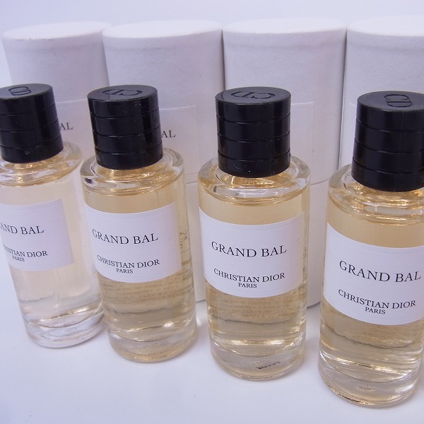 実際に弊社で買取させて頂いたChristian Dior/クリスチャン ディオール GRAND BAL/グランバル オードゥ パルファン 7点セットの画像 2枚目