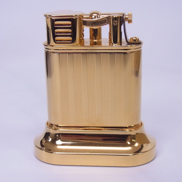 実際に弊社で買取させて頂いたdunhill/ダンヒル ユニーク 卓上型 テーブルオイルライター ゴールド
