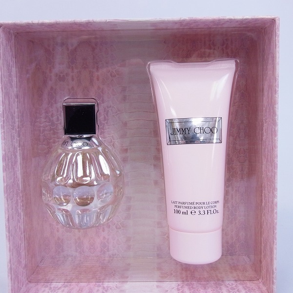 実際に弊社で買取させて頂いたJimmy Choo/ジミーチュウ オードトワレ/ボディーローション ギフトセット