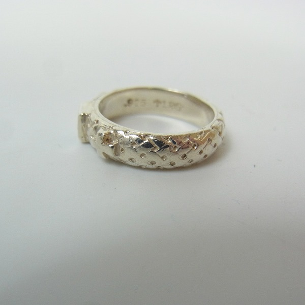 実際に弊社で買取させて頂いたLoreeRodkinGothic/ローリーロドキン スクエアストーンセットリング/6号の画像 2枚目