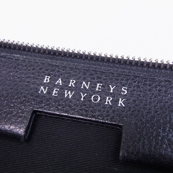 実際に弊社で買取させて頂いたBARNEYS NEWYORK/バーニーズニューヨーク レザークラッチバッグの画像 5枚目