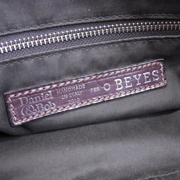 実際に弊社で買取させて頂いたDaniel&Bob/ダニエルボブナイロン×レザー/トートバッグ BEYES別注の画像 5枚目