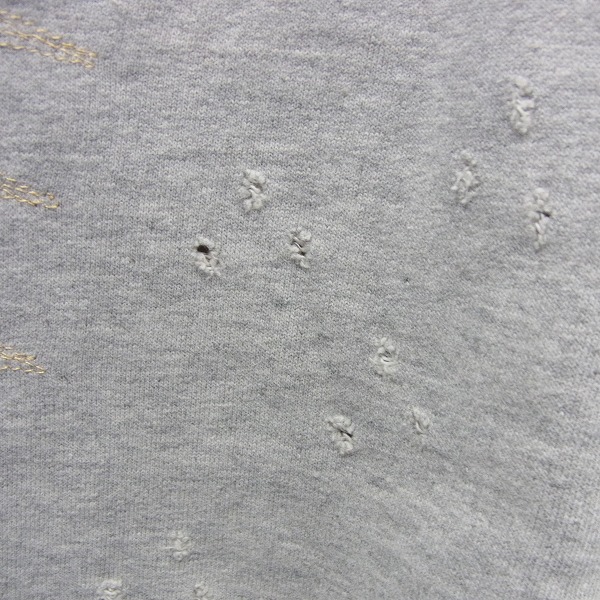 実際に弊社で買取させて頂いたARMANI EXCHANGE/アルマーニ エスクチェンジ ステッチ/ダメージ加工/スウェットカットソー/XLの画像 6枚目