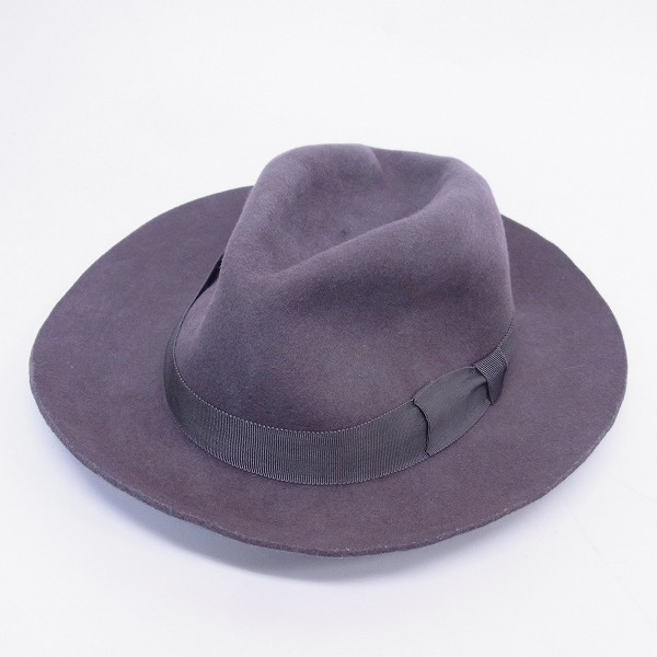 実際に弊社で買取させて頂いたCUSTOM MADE FOR CA4LA/カシラ 中折ウールハット/帽子/58