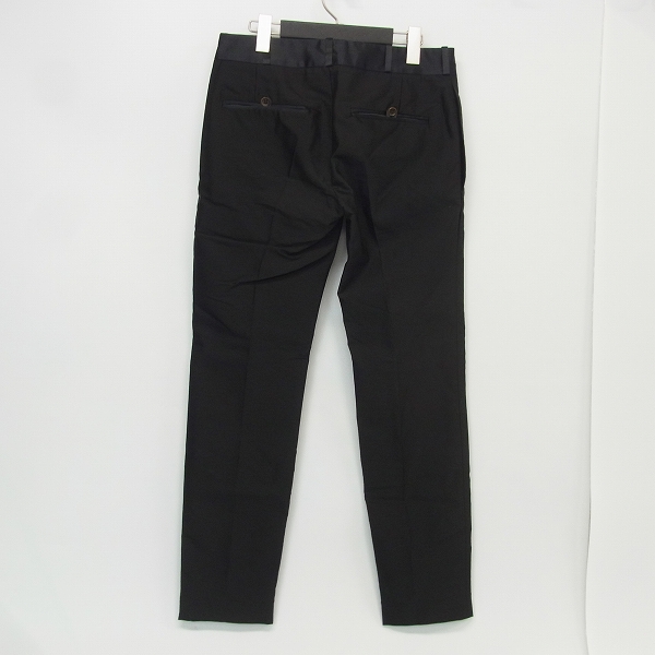 実際に弊社で買取させて頂いたDIESEL BLACK GOLD/ディーゼル ブラックゴールド 黒パンツ/42の画像 1枚目