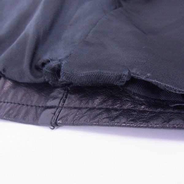 実際に弊社で買取させて頂いたLITHIUM HOMME/リチウムオム シングルライダースジャケット LH28-0104/48の画像 5枚目