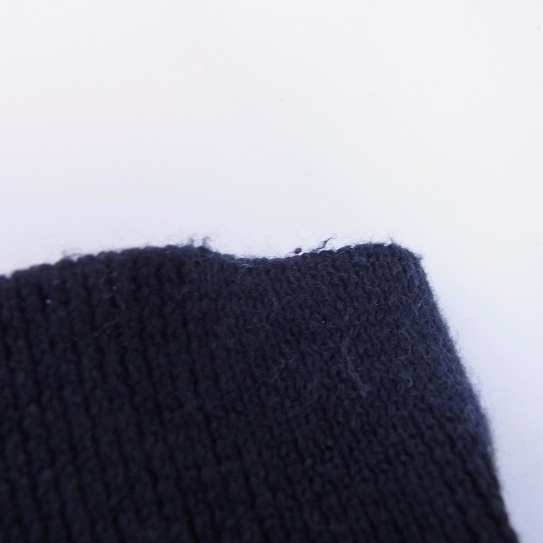 実際に弊社で買取させて頂いたlucien pellat-finet/ルシアンペラフィネ カシミヤ混 ジップアップパーカー バックスカル/Mの画像 6枚目