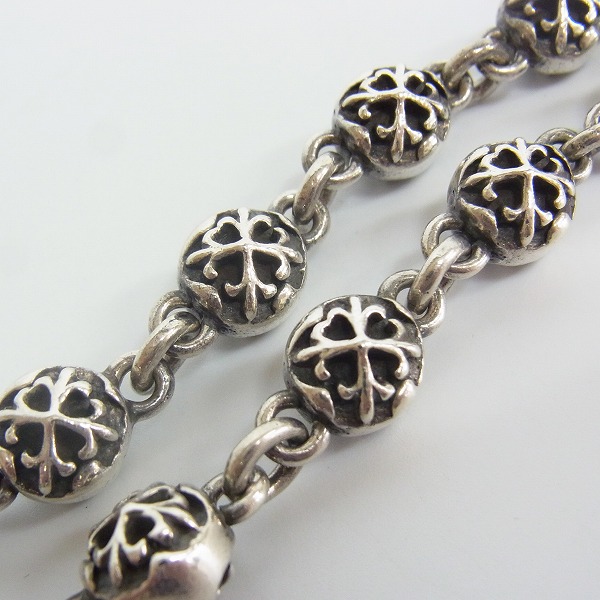 実際に弊社で買取させて頂いた【ギャラ付】A&G/エーアンドジー クロスボールリンクｗ/1スター ブレスレットの画像 4枚目