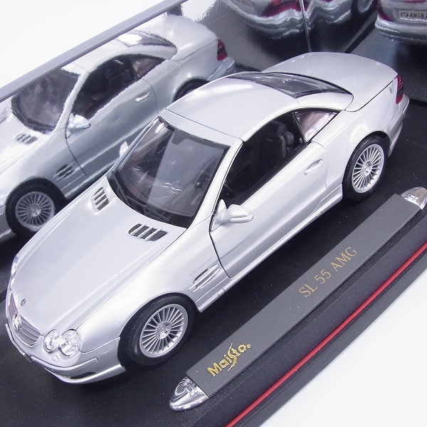実際に弊社で買取させて頂いたMaisto/マイスト メルセデスベンツ SL-55AMG プレミアム 1/18