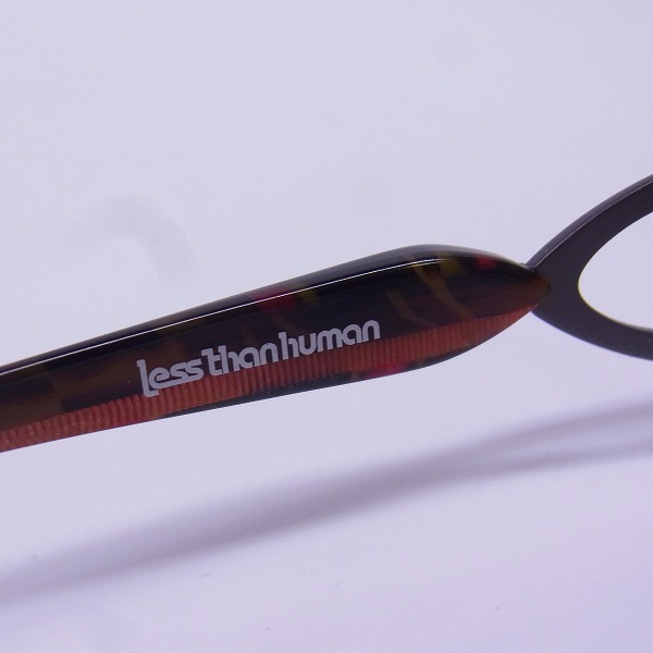 実際に弊社で買取させて頂いたless than human/レスザンヒューマン IN AND OUT-4 サングラス/メガネの画像 5枚目