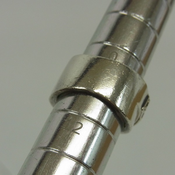 実際に弊社で買取させて頂いたDr MONROE/ドクターモンロー メッセージ クロス リング FC-138 11号の画像 5枚目