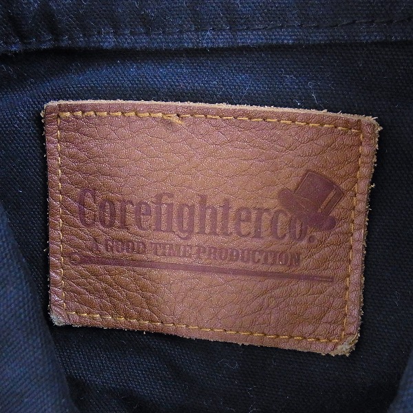 実際に弊社で買取させて頂いたCORE FIGHTER/コアファイター カツラギジャケット Lの画像 2枚目