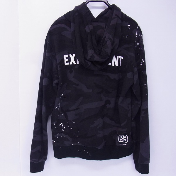 実際に弊社で買取させて頂いたUNIFORM EXPERIMENT/ユニフォームエクスペリメント 16AW カモフラ柄 ロゴパーカー UE-167030/2の画像 1枚目