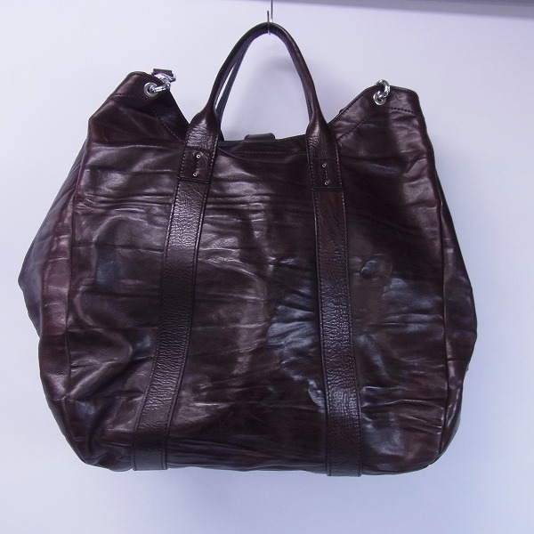 実際に弊社で買取させて頂いたDANIEL&BOB/ダニエル＆ボブ レザー/本革 クロドーロサック 2WAYトートバッグ の画像 1枚目