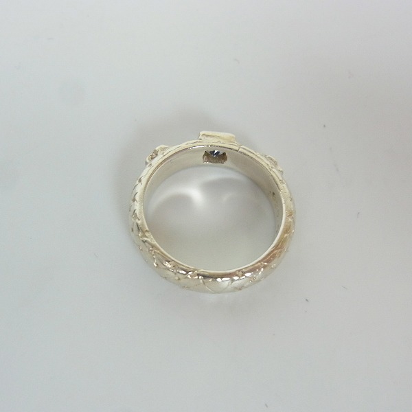 実際に弊社で買取させて頂いたLoreeRodkinGothic/ローリーロドキン スクエアストーンセットリング/6号の画像 4枚目