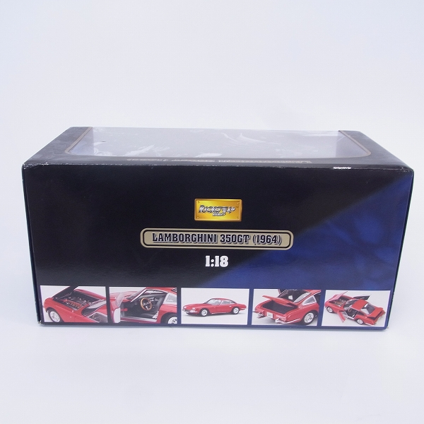 実際に弊社で買取させて頂いたRICKO/リッコ ランボルギーニ 350GT 1964 KYOSHO レッド 1/18 の画像 3枚目