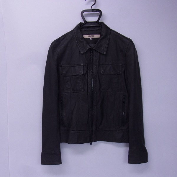 実際に弊社で買取させて頂いたFACTOTUM/ファクトタム シープスキン レザージャケット 44