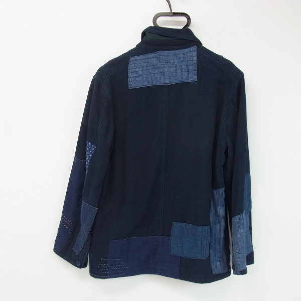 実際に弊社で買取させて頂いたBLUE BLUE JAPAN/ブルーブルー ARIGATO 本藍 刺し子 カバーオールジャケット 1の画像 1枚目