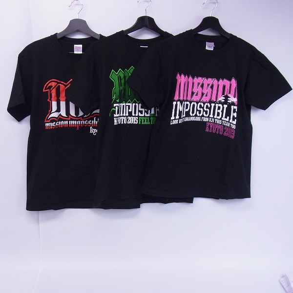 実際に弊社で買取させて頂いた京都大作戦 2012～2017年 バンドTシャツ/バンＴ M～L/6点セットの画像 1枚目