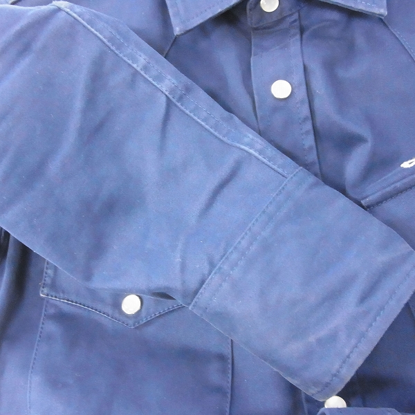 実際に弊社で買取させて頂いたTHE CRIMIE/クライミー  ワンポイントロゴ刺繍 ロングスリーブシャツ Sの画像 6枚目