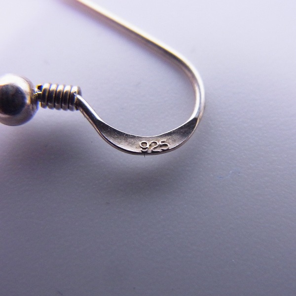 実際に弊社で買取させて頂いたGARNI/ガルニ ロゴモチーフ ドロップピアスの画像 2枚目