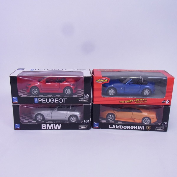 実際に弊社で買取させて頂いたFASTLANE NewRay 1：32 ミニカー 10点以上セット ダイキャスト品有の画像 2枚目