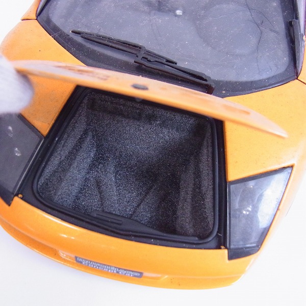 実際に弊社で買取させて頂いた【ジャンク】AUTOart/オートアート 1/18 ランボルギーニ ムルシエラゴ コンセプト オレンジの画像 4枚目