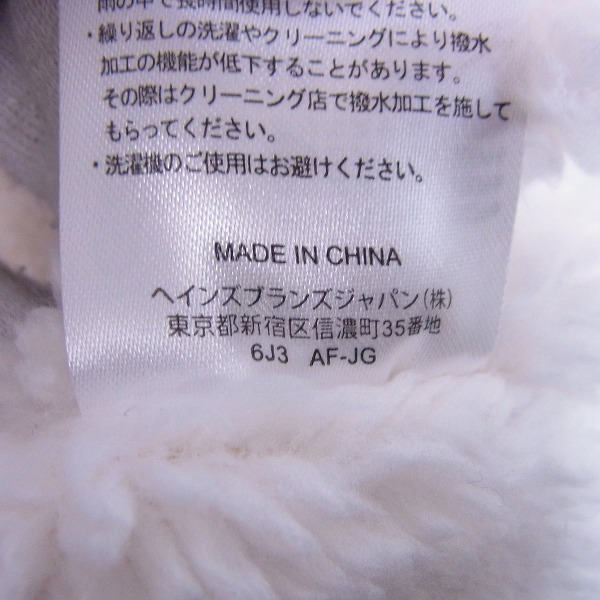 実際に弊社で買取させて頂いたChampion×LET IT RIDE/チャンピオン×レットイットライド 別注 ベンチコート 黒/Lの画像 4枚目