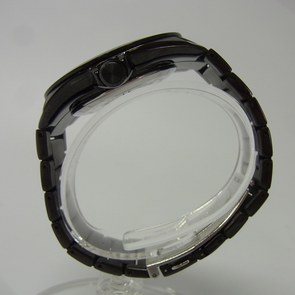 実際に弊社で買取させて頂いたCITIZEN/シチズン ECO-DRIVE/エコドライブ ブラックイオンプレーティング J810-S110331の画像 2枚目
