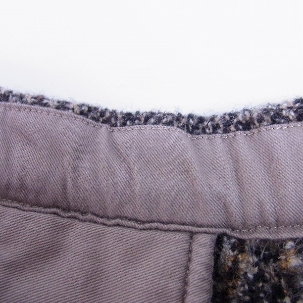 実際に弊社で買取させて頂いたkolor/カラー スーパーストレッチ ツイードパンツ 9WCM-P01103/2の画像 5枚目