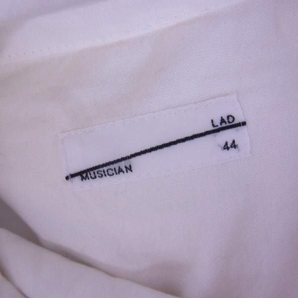 実際に弊社で買取させて頂いたLAD MUSICIAN/ラッドミュージシャン ビッグフードカットソー 2316-103/44の画像 2枚目