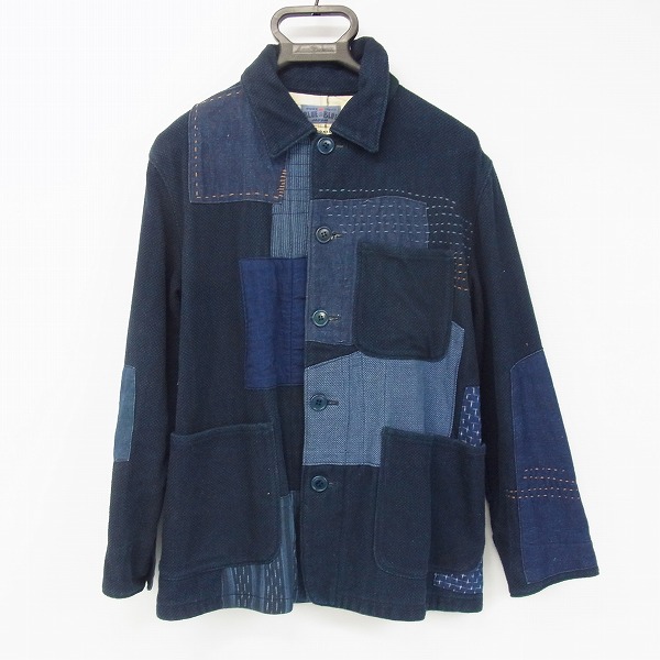 実際に弊社で買取させて頂いたBLUE BLUE JAPAN/ブルーブルー ARIGATO 本藍 刺し子 カバーオールジャケット 1