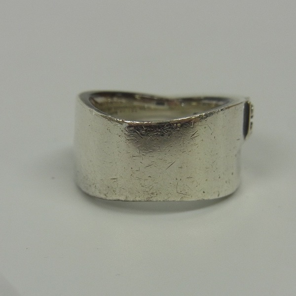 実際に弊社で買取させて頂いたDr MONROE/ドクターモンロー メッセージ クロス リング FC-138 11号の画像 2枚目