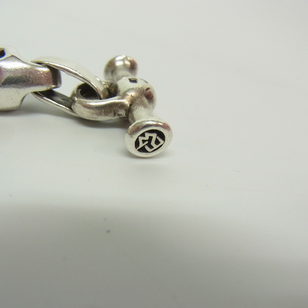 実際に弊社で買取させて頂いたTRAVIS WALKER/トラヴィスワーカー ミートリンクブレスレット 6リンクの画像 7枚目