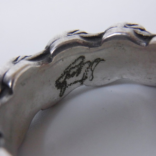 実際に弊社で買取させて頂いたSTANLEYGUESS/スタンリーゲス ダブルスカルバンドリングの画像 3枚目