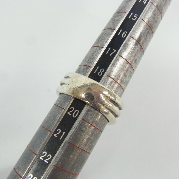 実際に弊社で買取させて頂いた【ギャラ付】A&G/エーアンドジー VIPER/バイパー スネークリング 19号の画像 6枚目