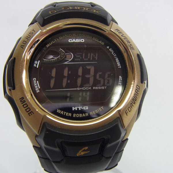 実際に弊社で買取させて頂いたG-SHOCK/Gショック ブラック×ゴールドシリーズ タフソーラー MTG-M900BD-1GJFの画像 1枚目