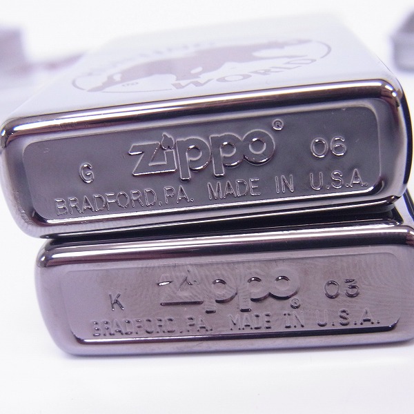 実際に弊社で買取させて頂いたZIPPO/ジッポー HUNTING WORLD/ハンティングワールド 4点セットの画像 3枚目