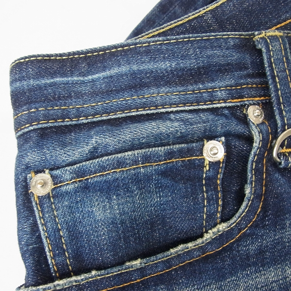 実際に弊社で買取させて頂いたUNIFORM EXPERIMENT/ユニフォームエクスペリメント 16SS スリムデニムパンツ UE-160066/30の画像 6枚目