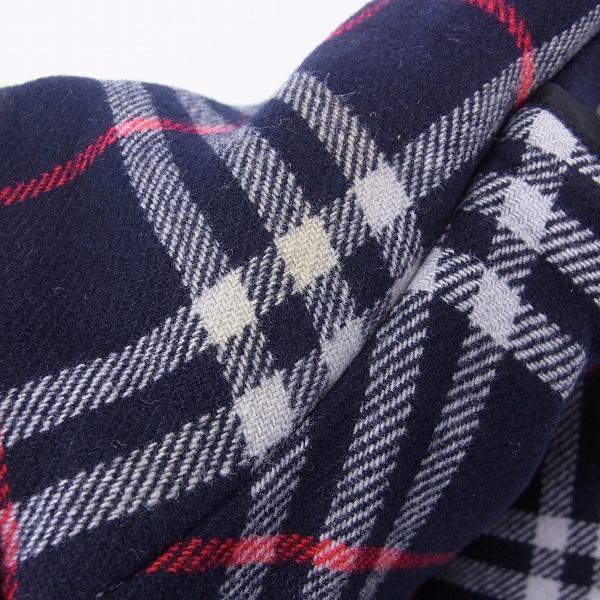 実際に弊社で買取させて頂いたBURBERRY LONDON/バーバリーロンドン カシミア混 ダッフルコート/LLの画像 6枚目