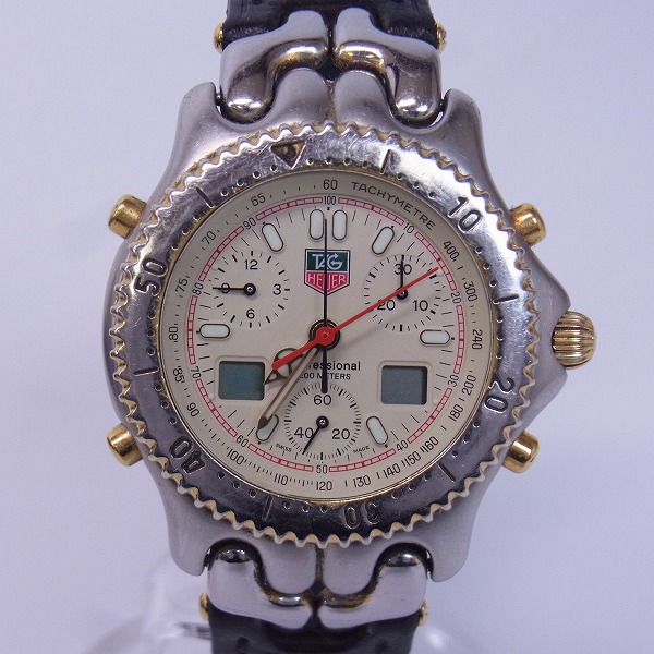 実際に弊社で買取させて頂いたTAG HEUER/タグホイヤー セナモデル クォーツ/腕時計 S25.706【動作未確認】