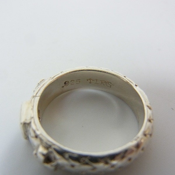 実際に弊社で買取させて頂いたLoreeRodkinGothic/ローリーロドキン スクエアストーンセットリング/6号の画像 5枚目