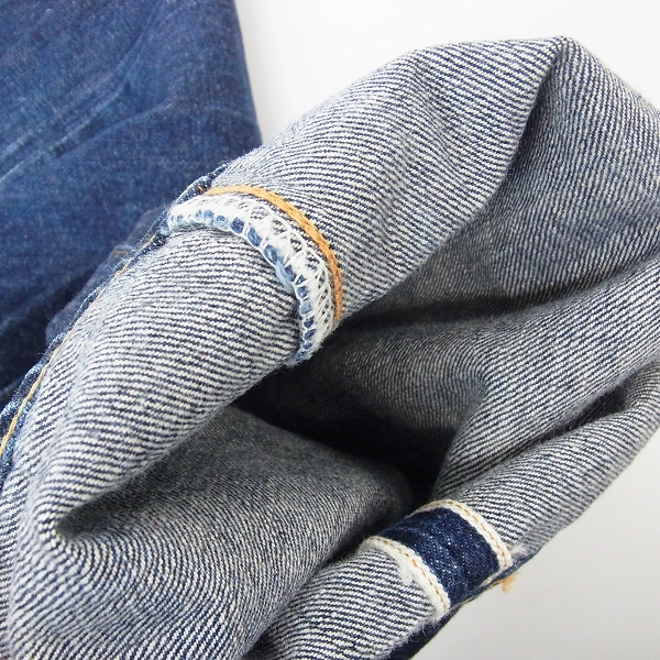 実際に弊社で買取させて頂いたDENIME/ドゥニーム ストレート デニムパンツ インディゴ Lot.66/27の画像 8枚目