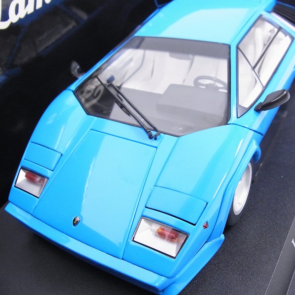 実際に弊社で買取させて頂いたKYOSHO/京商 ランボルギーニ カウンタックLP5000 quattrovalvole 08327BL ブルー 1/18