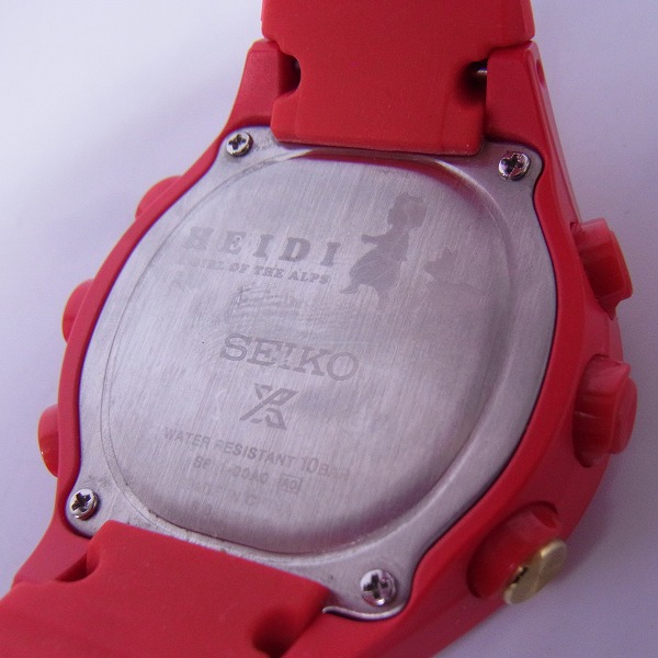 実際に弊社で買取させて頂いたSEIKO/セイコー プロスペックス アルピニスト アルプスの少女ハイジコラボ SBEK005の画像 3枚目
