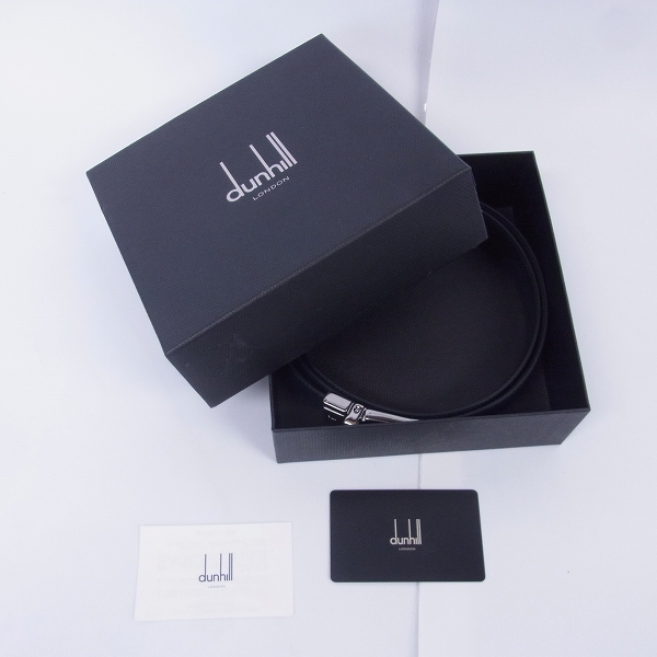 実際に弊社で買取させて頂いたdunhill/ダンヒル リバーシブル ファセットエッジ ベルト HPW120A42の画像 6枚目