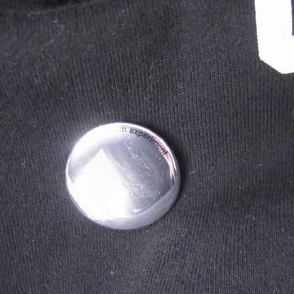 実際に弊社で買取させて頂いたUNIFORM EXPERIMENT/ユニフォームエクスペリメント クラッシュ加工 ロゴ パーカー UE-167033/1の画像 4枚目