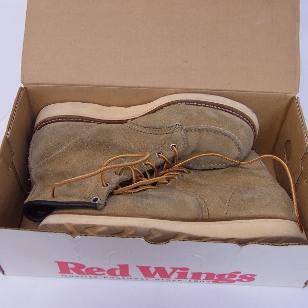 RED WING/レッドウイング 四角犬タグ アイリッシュセッター ブーツ 